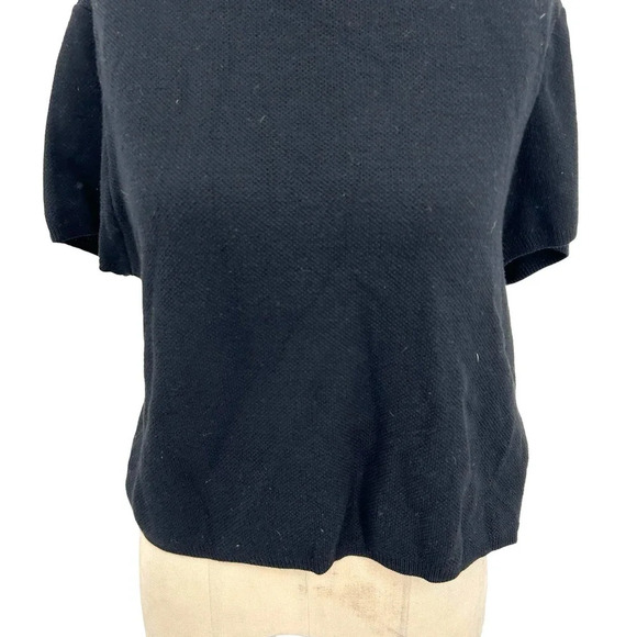 Sachin + Babi Knit Mesh Skeleton Goth Gore Spine Skeleton‎ Sweater Size Small - Picture 5 of 11